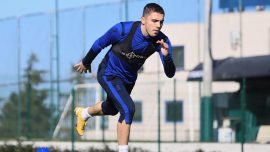 Trabzonspor’da Abdülkadir Ömür takımla çalışmalara başladı
