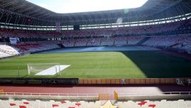 4 Eylül Stadyumu Fenerbahçe maçına hazır