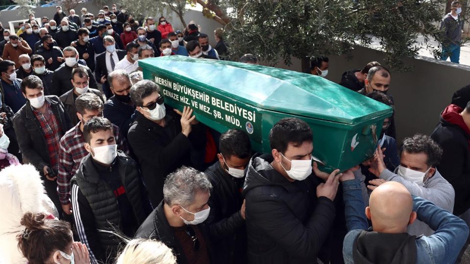 İbrahim Halil Çömlekçi son yolculuğuna uğurlandı