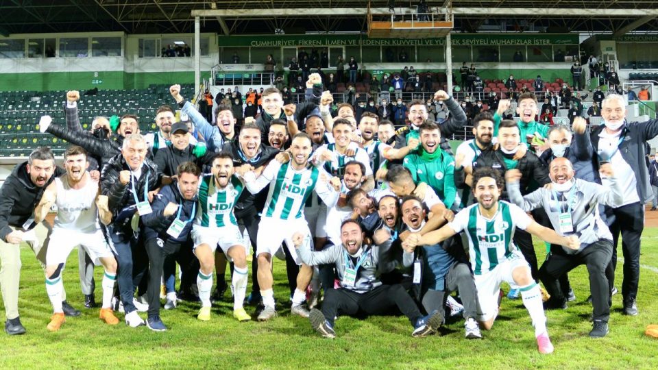 TFF 1 Lig’de ilk yarının lider Giresunspor