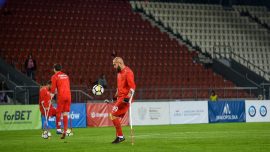 Ampute Futbol Milli Takımımız şampiyonluk için sahada