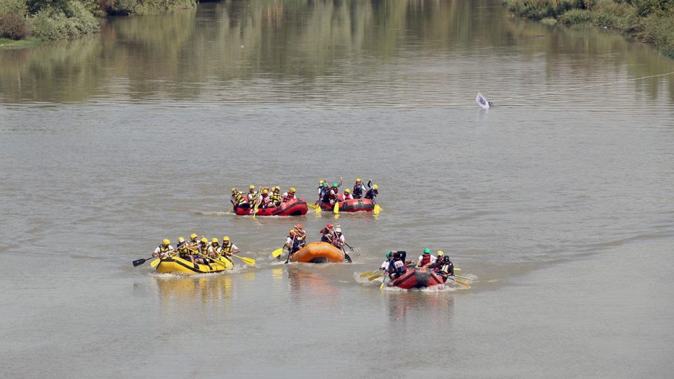 Dicle’de rafting heyecanı