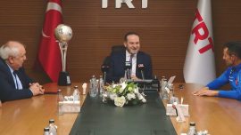Ampute Futbol Milli Takımı'ndan TRT'ye ziyaret