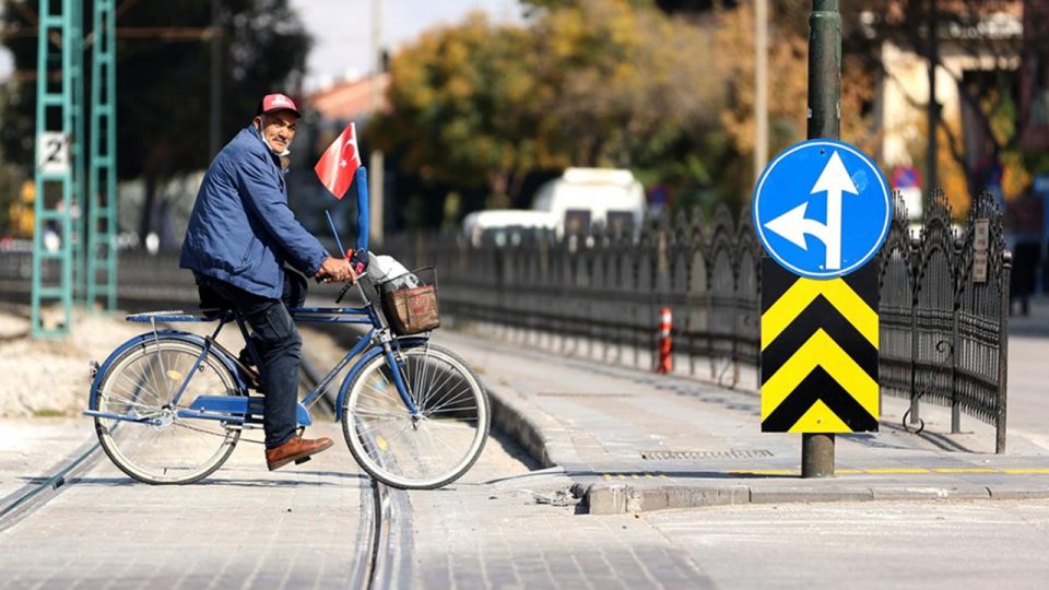 Konya’da 7’den 70’e herkes pedal çeviriyor