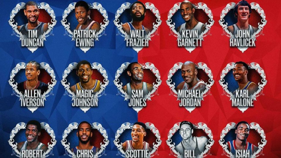 NBA tarihinin en iyi 75 oyuncusu listesinin ikinci bölümü açıklandı