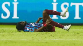 Trabzonspor'da sakatlık şoku: Gervinho sezonu kapattı
