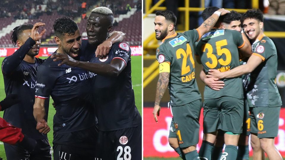 Antalya Türkiye Kupası’nda çifte sevinç yaşıyor