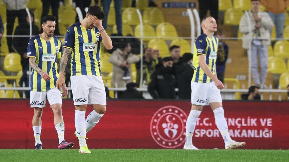 Fenerbahçe’de kötü gidiş devam ediyor