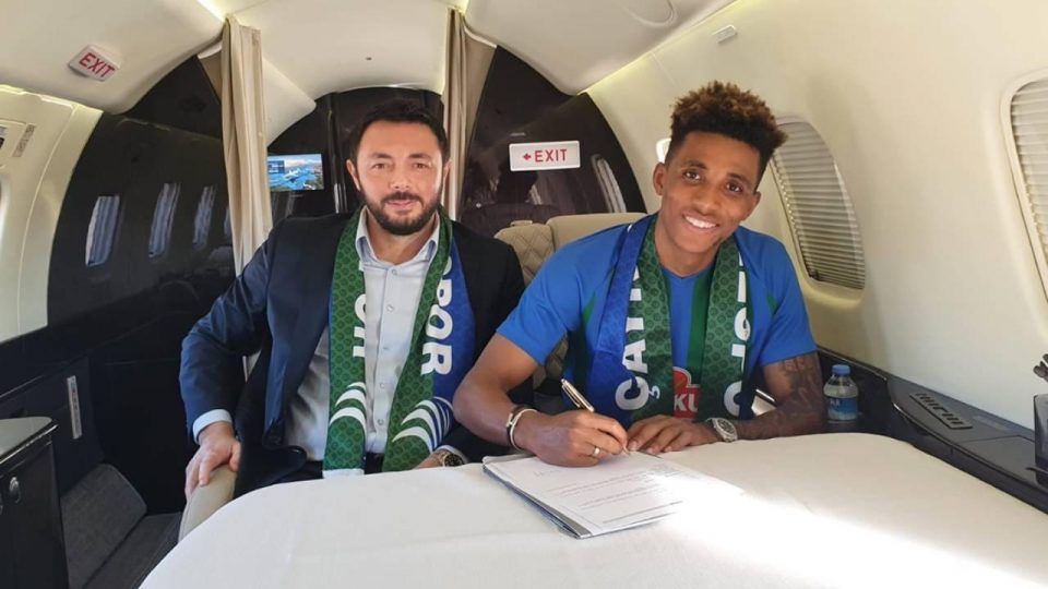 Gedson Fernandes, Çaykur Rizespor formasını giydi