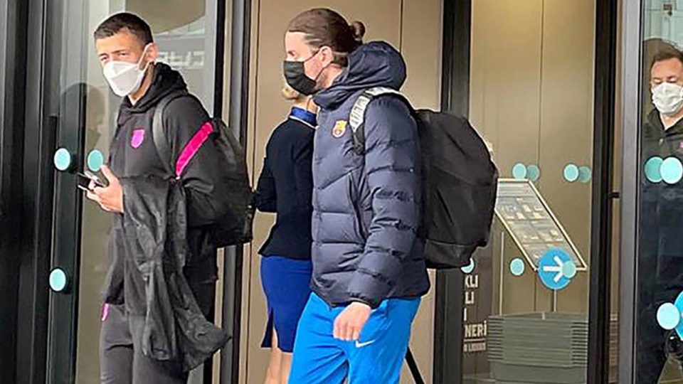 Barcelona Galatasaray maçı için İstanbul’da