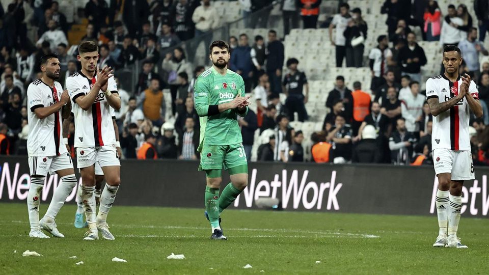 Beşiktaş’ta düşüş sürüyor