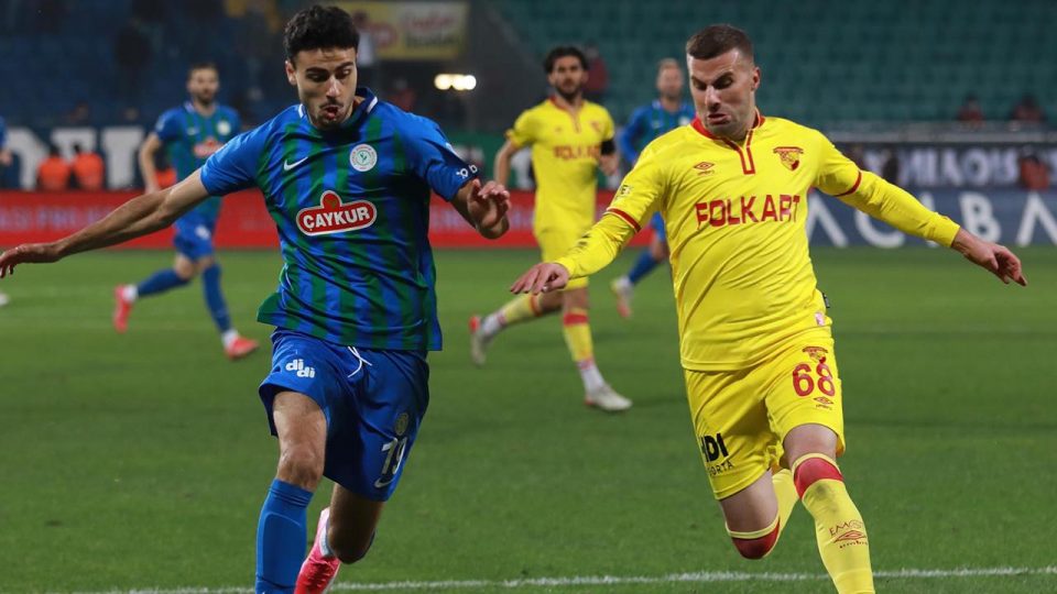 Göztepe’nin konuğu Rizespor
