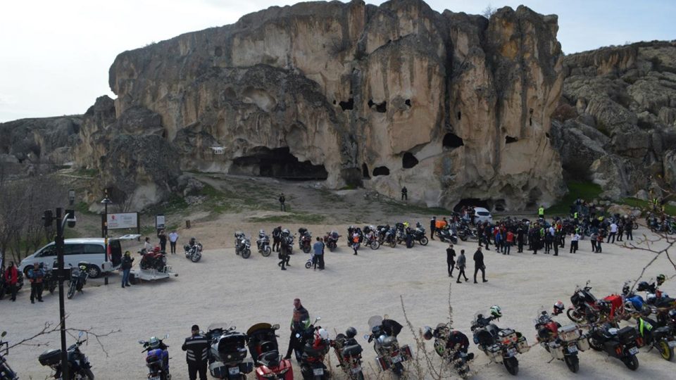 Motosiklet tutkunları Frigya’da buluştu