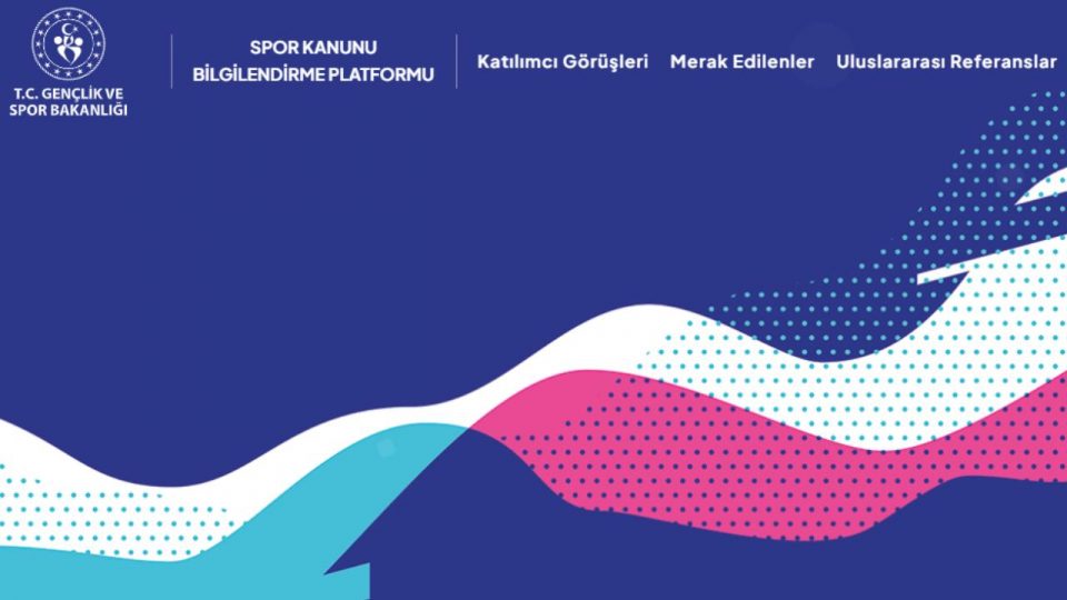 Spor yasası için web sayfası hizmete açıldı