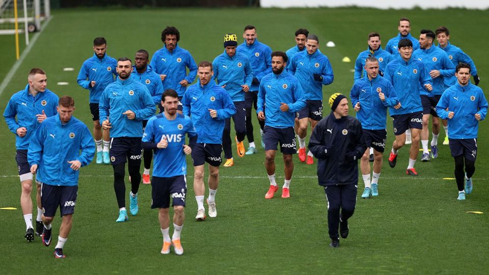Fenerbahçe, Beşiktaş maçı hazırlıklarını sürdürdü