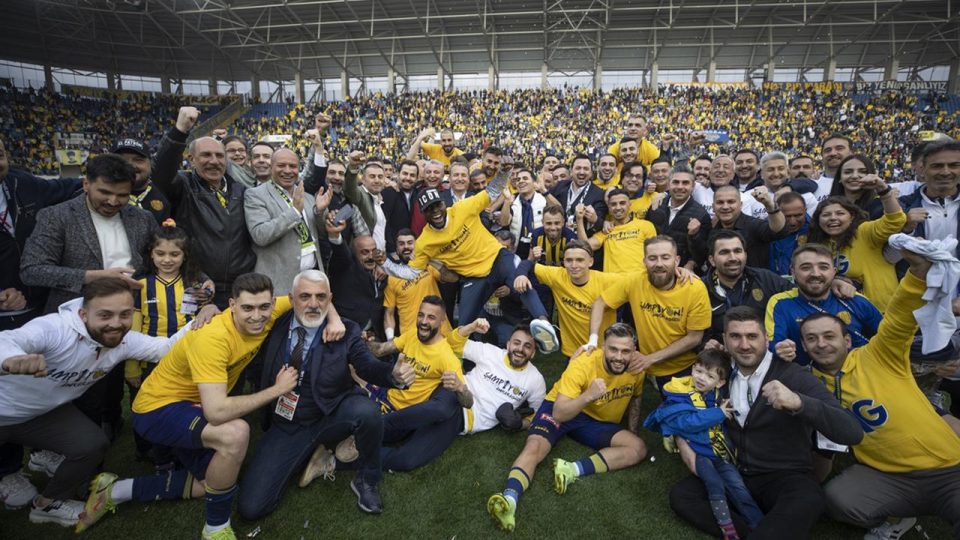 MKE Ankaragücü’nde Süper Lig sevinci yaşanıyor