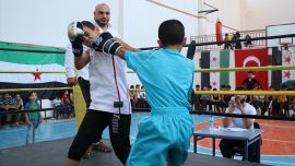 Azez ilk boks turnuvasına ev sahipliği yaptı