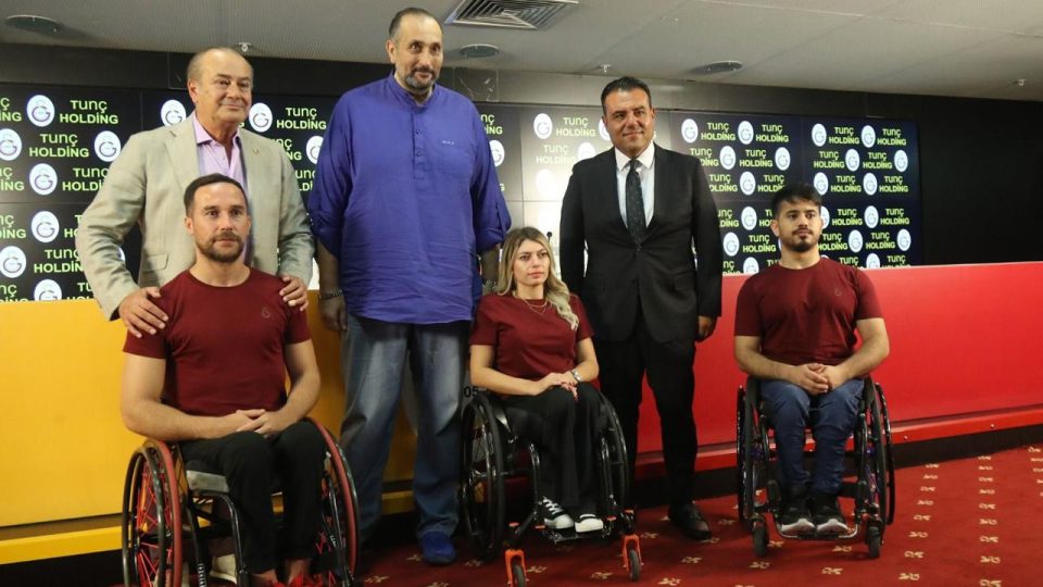 Galatasaray Tekerlekli Sandalye Basketbol Takımı’na sponsor desteği