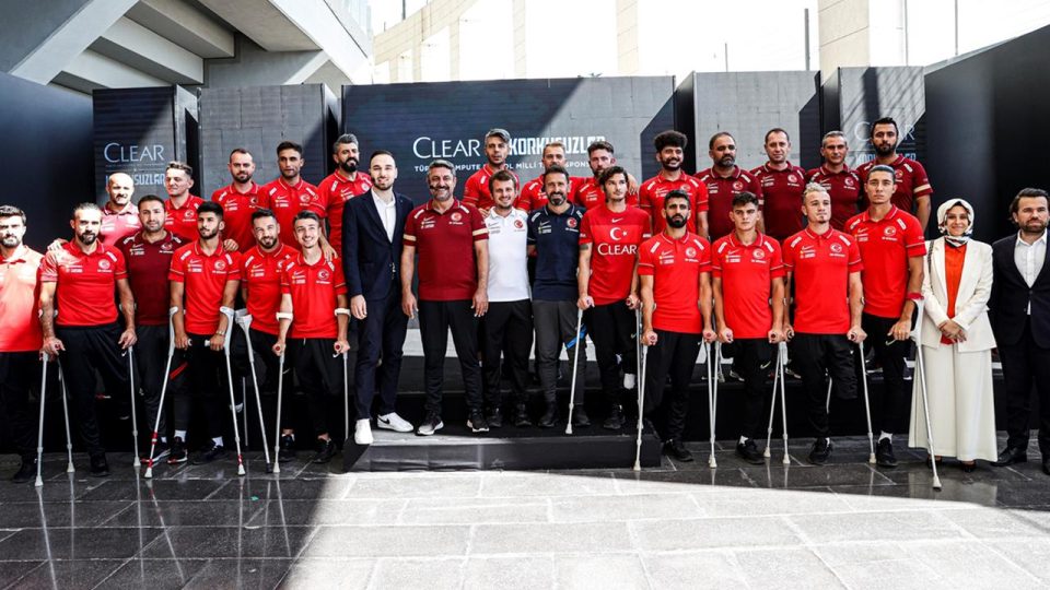 Ampute Milli Futbol Takımı’na sponsor desteği