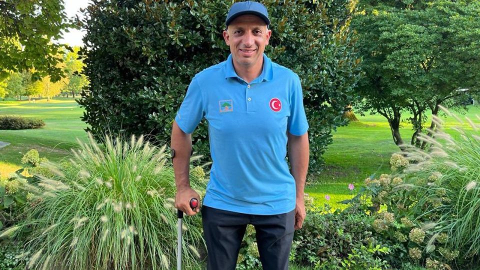 Engelliler Golf Milli Takımı’ndan Mehmet Kazan İtalya’da dördüncü oldu