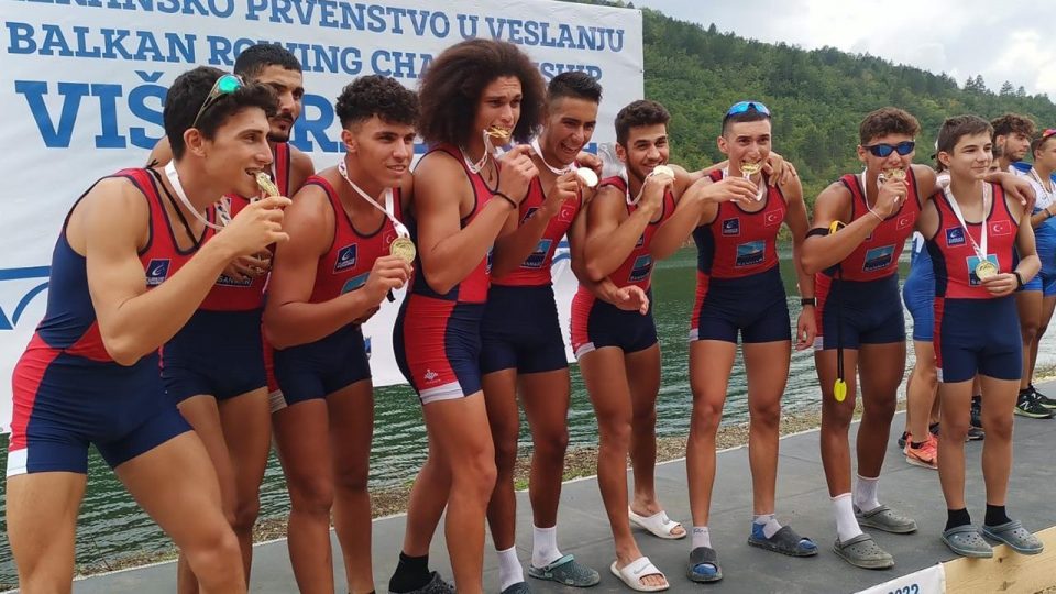 Kürek milli takımı Balkan şampiyonu oldu