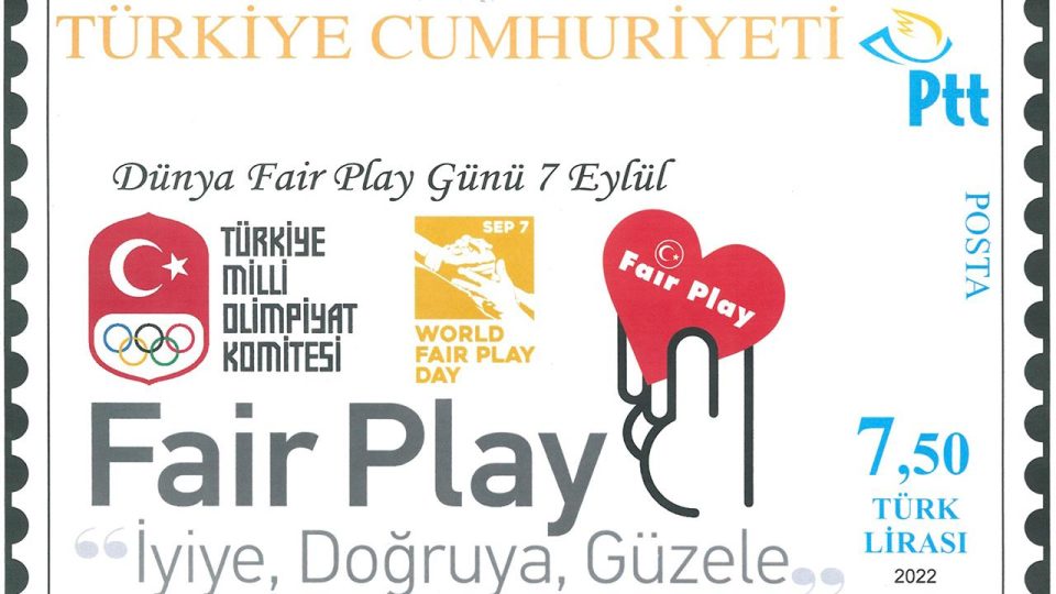 Türkiye Milli Olimpiyat Komitesi’nde “Fair Play Posta Pulu”