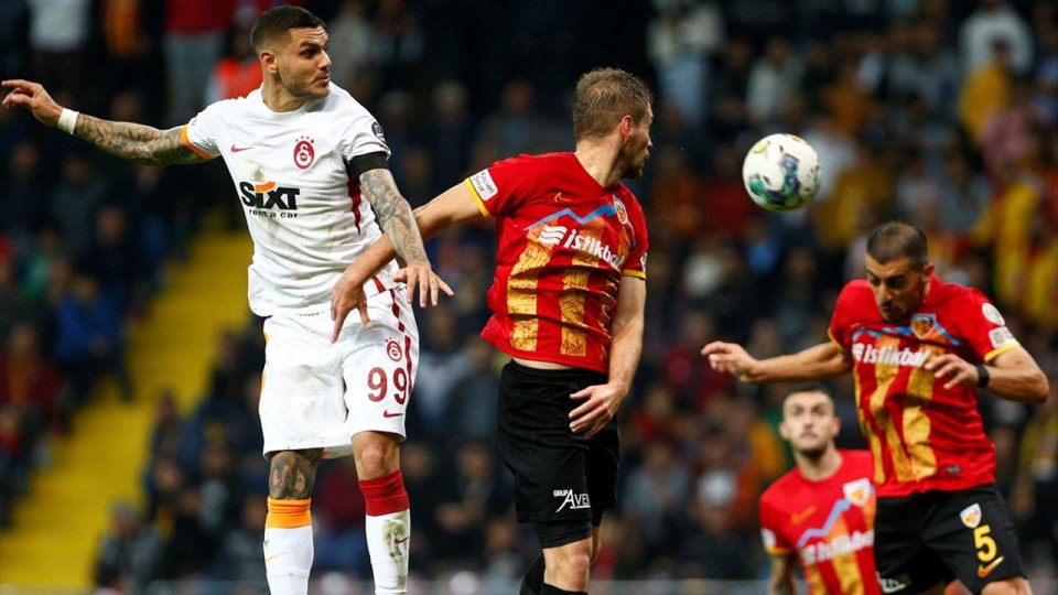 Galatasaray’ın 6 maçlık yenilmezlik serisi Kayseri’de bozuldu