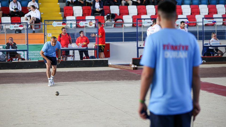 Dünya Tekler-Karışık Çiftler Bocce Şampiyonaları Mersin’de başladı