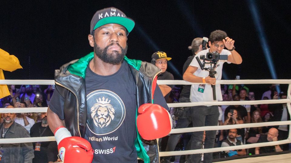 Eski yıldız boksör Mayweather gösteri maçına çıkacak