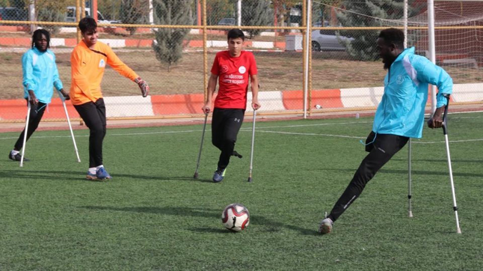 Eyyübiye Belediyespor Ampute Futbol Takımı Süper Lig’e iddialı başlayacak