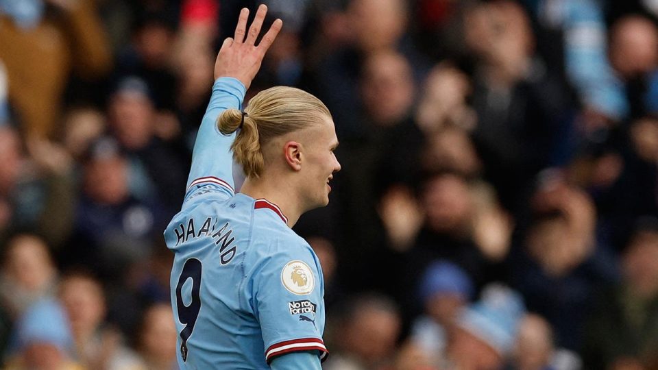 Erling Haaland’ın hat-trick yaptı Manchester City kazandı