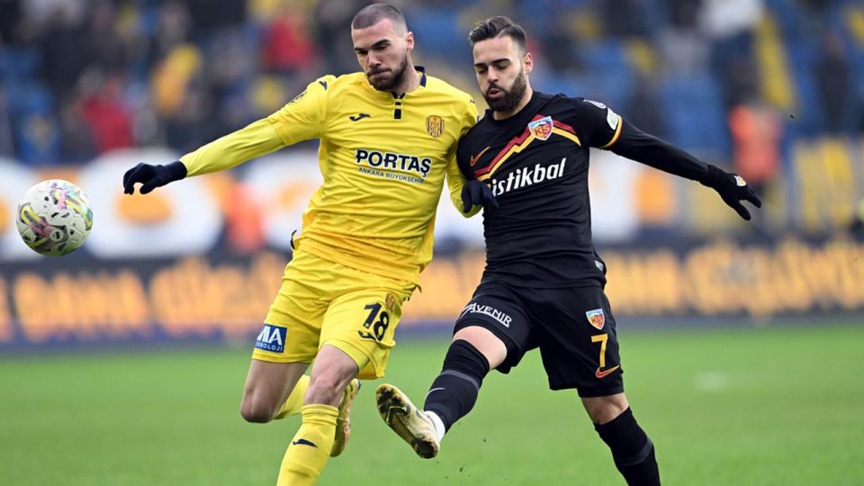 MKE Ankaragücü Kayserispor’u ağırlıyor