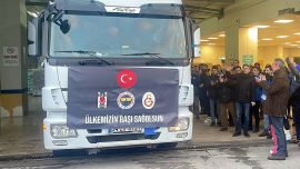 Üç büyükler depremzedeler için birleşti