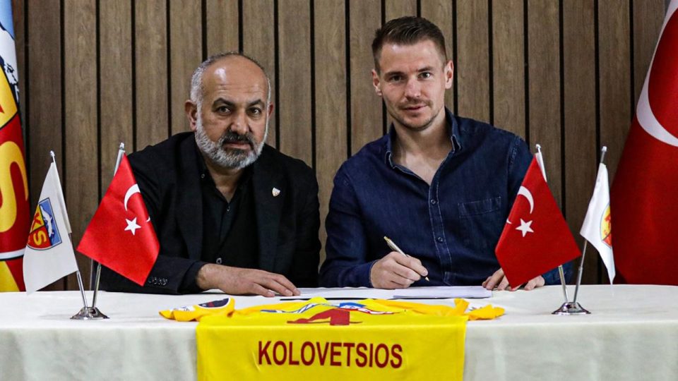 Kayserispor Kolovetsios’un sözleşmesini uzattı
