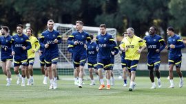Fenerbahçe taktik çalıştı