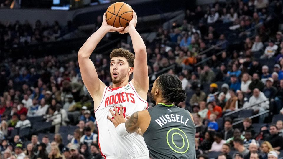 NBA’de Alperen Şengün “double-double” yaptı