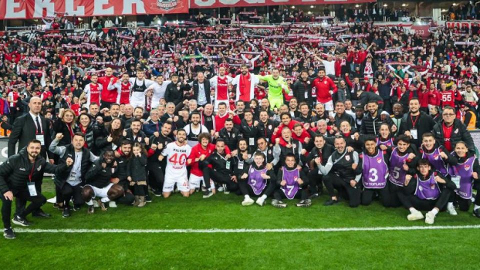 Samsunspor Süper Lig’de