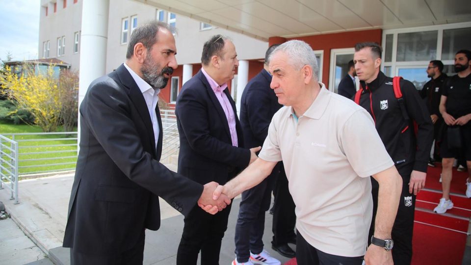 Sivasspor’da bayramlaşma programı düzenlendi