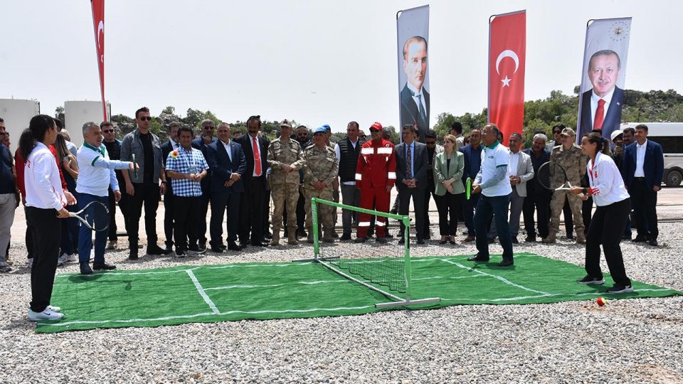 Uluslararası Cudi Cup Tenis Turnuvası Gabar Dağı’nda başladı