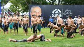 28. Geleneksel Hünkar Çayırı Güreşleri başladı