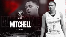 Beşiktaş Erkek Basketbol Takımı Matt Mitchell'i kadrosuna kattı