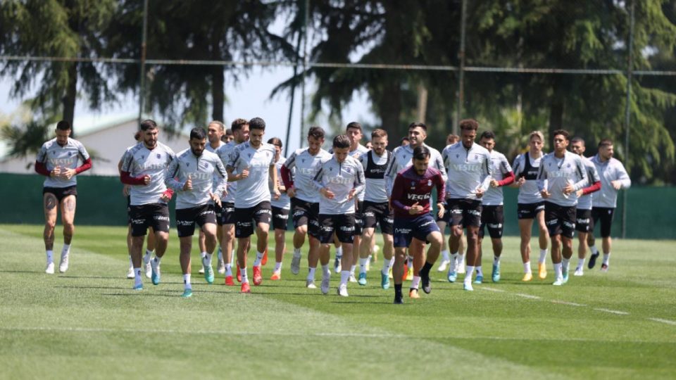 Trabzonspor, Slovenya kampının ilk etabını tamamladı