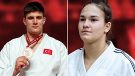 Ümit milli judoculardan biri altın iki madalya