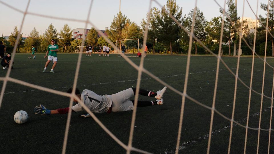 Diyarbakır’da yetişen genç futbolcuların hedefi Süper Lig