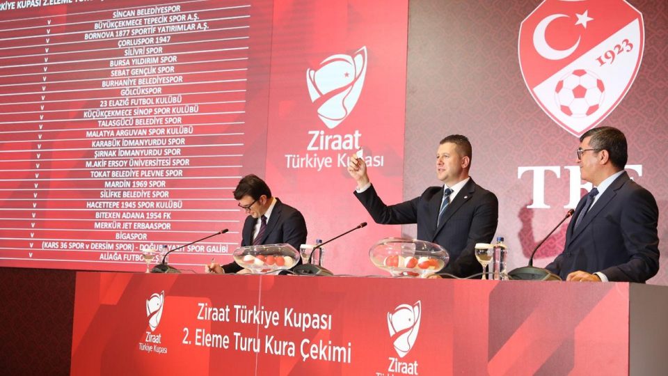 Türkiye Kupası’nda 2. eleme turu kurası çekildi