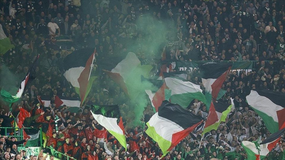 Celtic taraftarı Filistin’e desteğini sürdürmekte kararlı