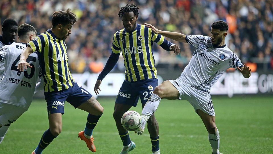Fenerbahçe ile Adana Demirspor 39. randevuda