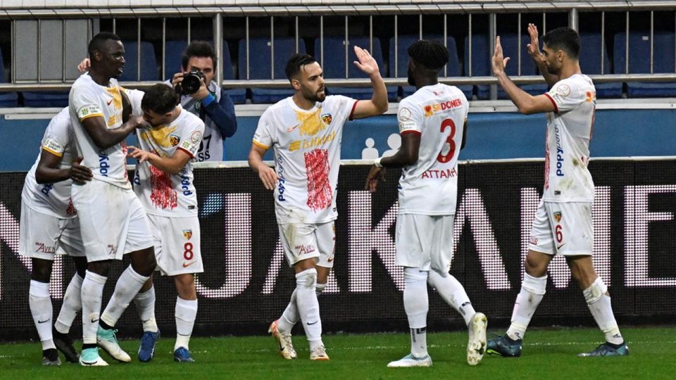 Kasımpaşa’daki gollü maç Kayserispor’un