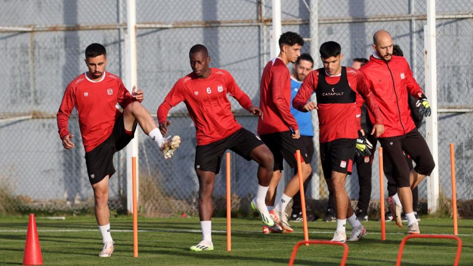 Sivasspor Trabzonspor maçının hazırlıklarına başladı